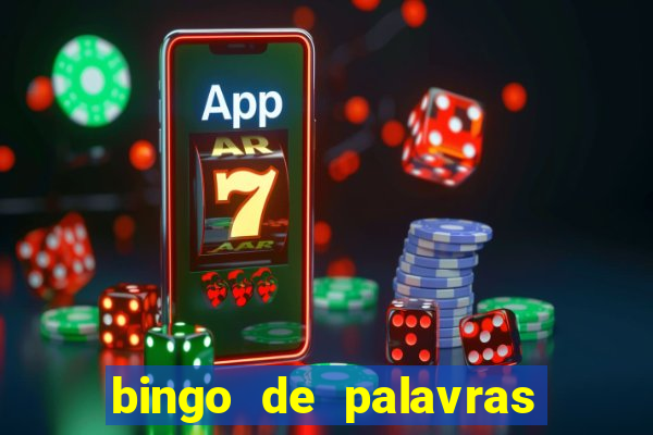 bingo de palavras de natal